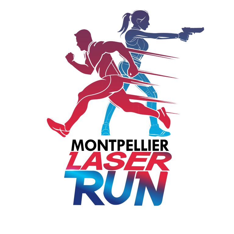 Session de team building Laser Run à Montpellier avec des équipes en coopération